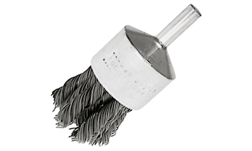 25mm Knot Wire End Brush for Aggressive Cleaning