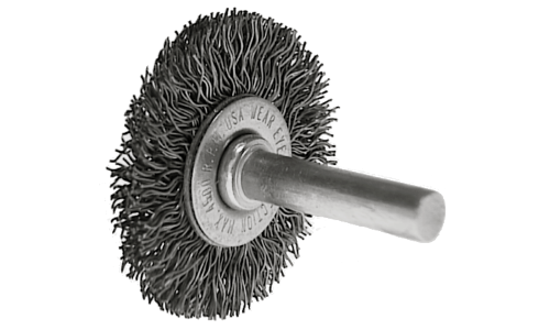 38mm Circle Wire Brush for Inaccessible Areas