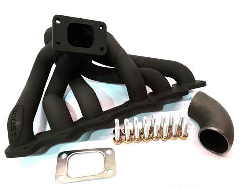 6Boost Turbo Exhaust Manifold / 2JZGTE / T3 Single Entry Single Turbo Conversion