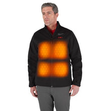 Load image into Gallery viewer, Milwaukee M12 TOUGHSHELL Heated Jacket Black-XL