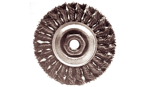 Wide Face Wire Wheel for Bench Grinders, 150mm