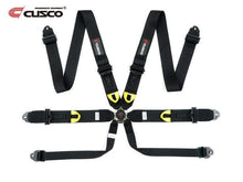Load image into Gallery viewer, CUSCO FIA 6 Harness 3" Standard Black Universal Fit