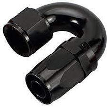 Load image into Gallery viewer, -12AN TAPER SERIES 180 DEGREE HOSE END BLACK