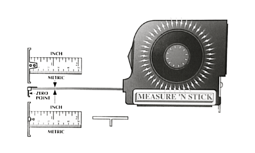 Measure 'N Stick Auto Body Tape 5m
