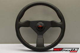 Nardi / Personal Neo Grinta Wheel / 350mm / Leather / Black Spokes - Steering Wheel