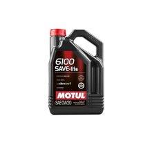 Load image into Gallery viewer, MOTUL 6100 Save-lite 0W20 4L