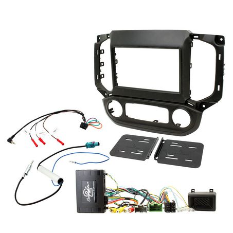 Aerpro Install Kit To Suit Holden COLORADO Z71, TRAILBLAZER LTZ - MYLINK 8in (Black)