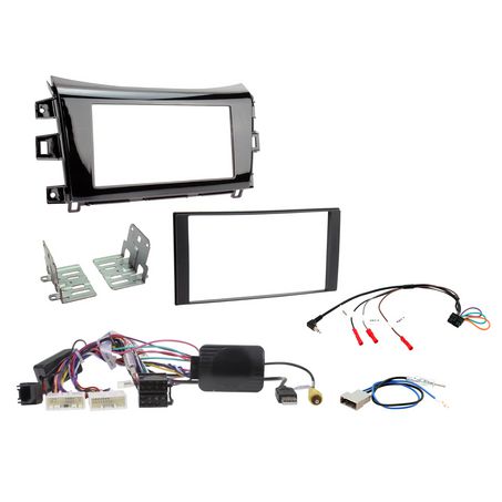 Aerpro Double Din Install Kit To Suit Nissan NAVARA NP300 ST/STX (GLOSS Black)