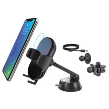 Load image into Gallery viewer, Aerpro 10W QI Wireless Charging Car Phone Holder