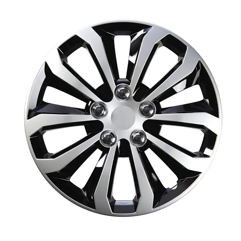Repco Monza 16" Durable ABS Wheel Cover Set of 4 on a vehicle.