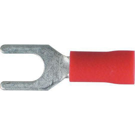 OEX ACX3043 red insulated fork crimp terminal 4.3mm