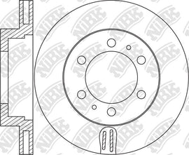 Front Rotors For Toyota Hilux Fortuner