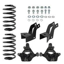 Load image into Gallery viewer, 2" Front 4" Rear Drop Lowering Kit Spindle for Cadillac Escalade Chevy Tahoe GMC Yukon 2007-2014
