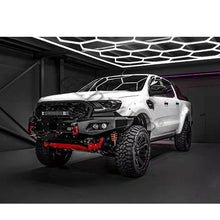 Load image into Gallery viewer, 2021+ Steel Front Bumper With Fog Lamp Steel Bumper Bull bar for Ranger T8 Raptor/Hilux Revo 2020