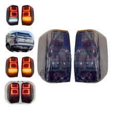 Load image into Gallery viewer, 2024 New GZDL4WD LED Taillights for Ford Ranger T9 Wildtrak Next Gen-100% Fitment Smoke/Tinted Lens OEM Auto Brake Lamps
