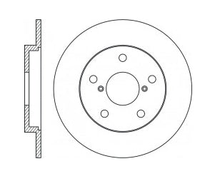 Rear Rotors For Toyota