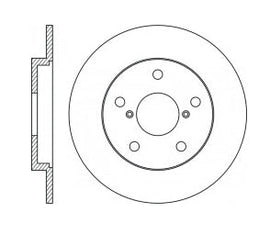 Rear Rotors For Toyota