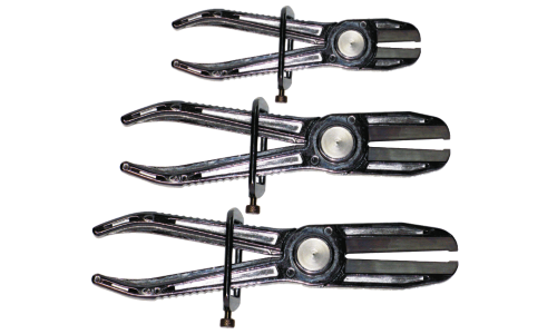 Flexible Aluminium Line Clamp Pliers Set, 3 Piece