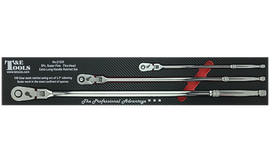 Flex-Head Long Handle Ratchet Set, 3 Piece
