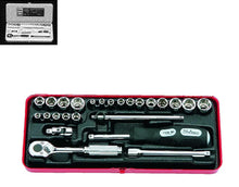 Load image into Gallery viewer, 25 Piece 1/4" Drive Socket Set