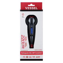 Rechargeable Electric-Assist Ball-Grip Screwdriver with Impact Bit