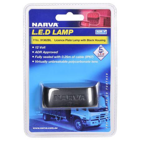 NARVA MDL13 LED License Plate Lamp 12V