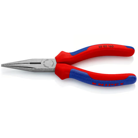 160mm Snipe Nose Pliers with Cutting Function