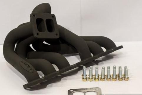 6Boost Turbo Exhaust Manifold / 2JZGTE / T4 Twin Scroll / Single Turbo