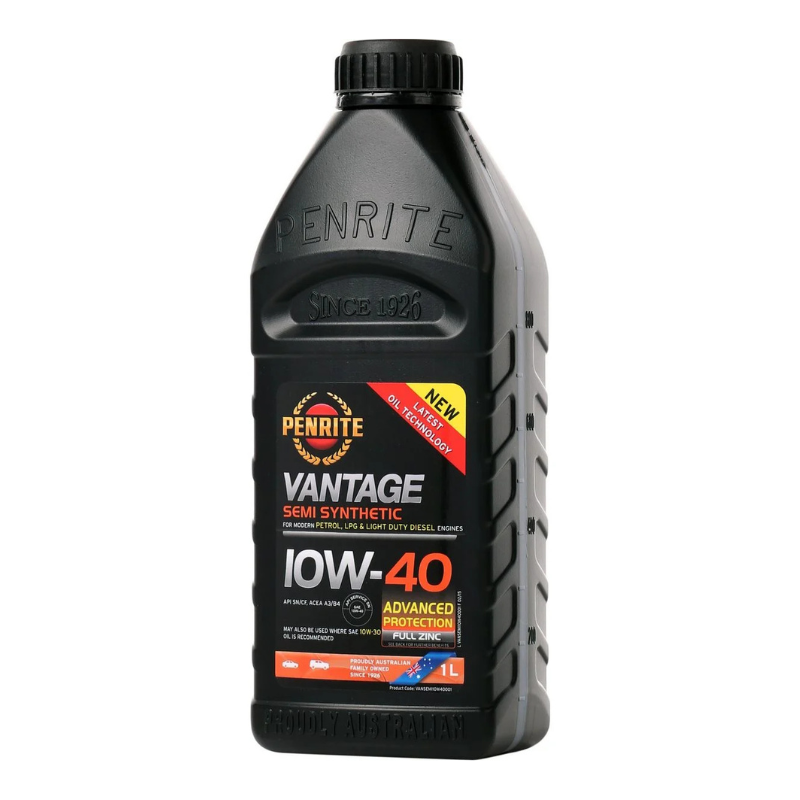 Oil for Car – Penrite Vantage Semi Synthetic 10W-40 Engine Oil 1L