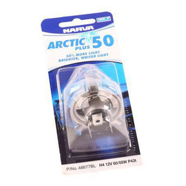 Narva H4 Headlight Bulb P43T 38 Arctic Blue 12V 60/55W