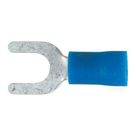 5mm Blue Vinyl Crimp Terminal Spade Removal Pack of 100