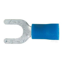 Load image into Gallery viewer, 5mm Blue Vinyl Crimp Terminal Spade Removal Pack of 100