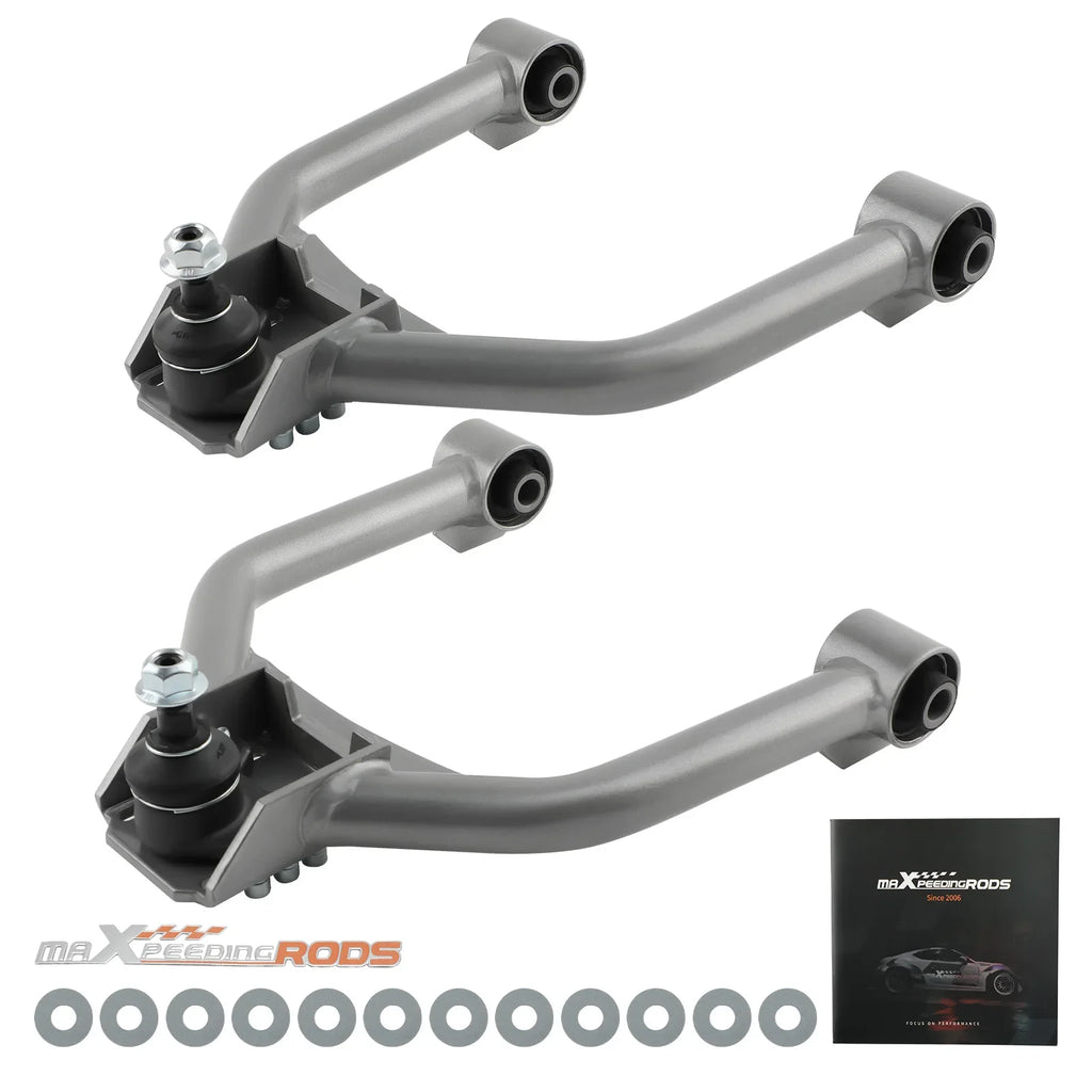 2x Adjustable Front Upper Camber Control Arms Kit for Dodge Challenger Charger Magnum RWD for Chrysler 300 2005-2023