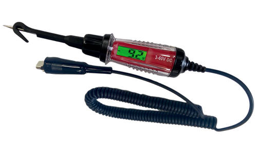 6 - 48V Digital Circuit Tester with Wire Hook