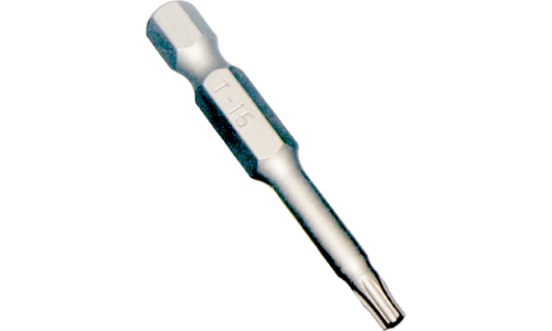 T15 x 50mm 1/4" Hex Torx Power Bit