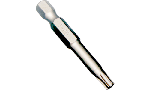 T25 x 50mm 1/4" Hex Torx Power Bit