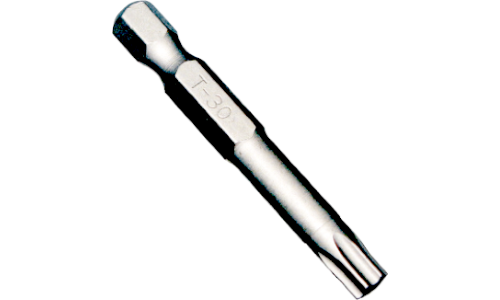 T30 x 50mm 1/4" Hex Torx Power Bit