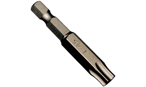 T45 1/4" Hex Torx Power Bit 50mm