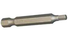 Load image into Gallery viewer, 9/64" x 50mm 1/4" Hex In-Hex Power Bit