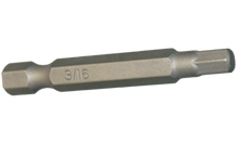 Load image into Gallery viewer, 3/8" Hex In-Hex Power Bit, 3/16" x 50mm