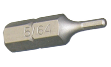 Load image into Gallery viewer, 5/64" In-Hex Insert Bit 1/4" Hex 25mm