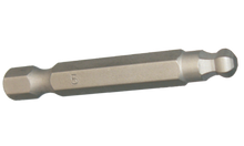 Load image into Gallery viewer, 5 x 50mm 1/4" Hex Ball-End In-Hex Power Bit