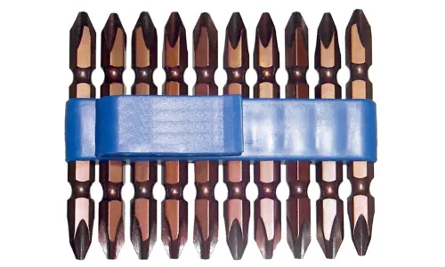 1/4" Hex Double Ended Phillips Power Bit Set, PH1 x 65mm