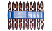 Load image into Gallery viewer, 1/4" Hex Double Ended Phillips Power Bit Set, PH1 x 65mm
