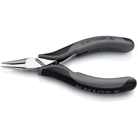 KNIPEX 115mm ESD Long Nose Pliers