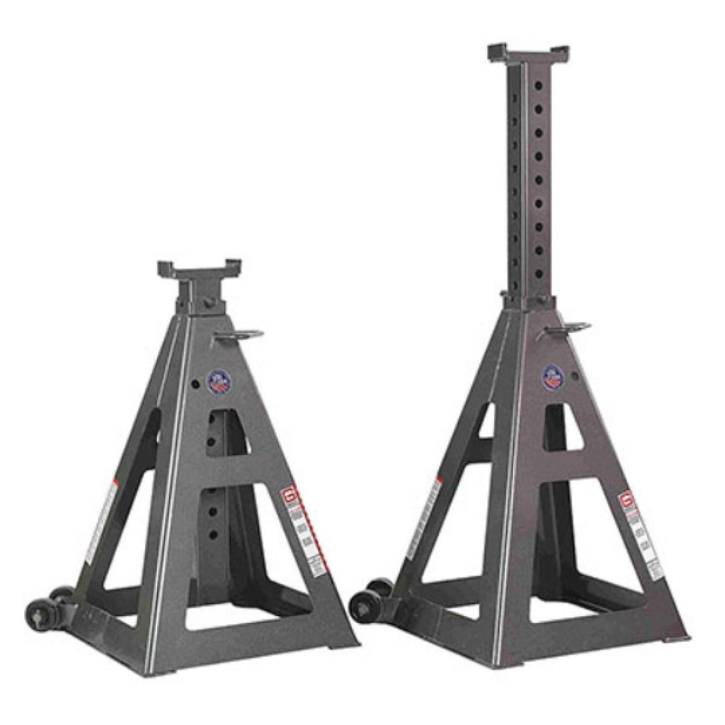 35T Heavy Duty Axle Stands, 533.4 - 844.6mm (Pair)