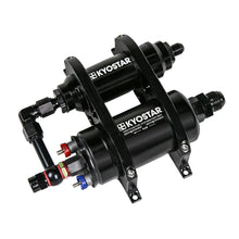Load image into Gallery viewer, 380LPH UNIVERSAL FUEL PUMP W/ BRACKET KIT &amp; FILTER AN8 for BOSCH 044 0580254044