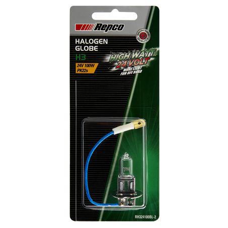 Repco H3 Globe Performance High Watt 24V 100W Pk22S Bl
