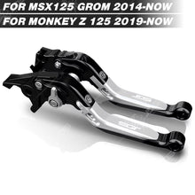 Load image into Gallery viewer, For Honda MSX 125 GROM 125/MONKEY Z 125 Clutch Lever Brake Lever Set Foldable Adjustable Handle Levers Motor Accessories Parts / Bl-S