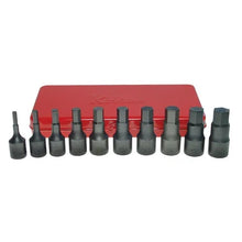 Load image into Gallery viewer, 1/2" Drive InHex Bit Socket Set 10 Piece